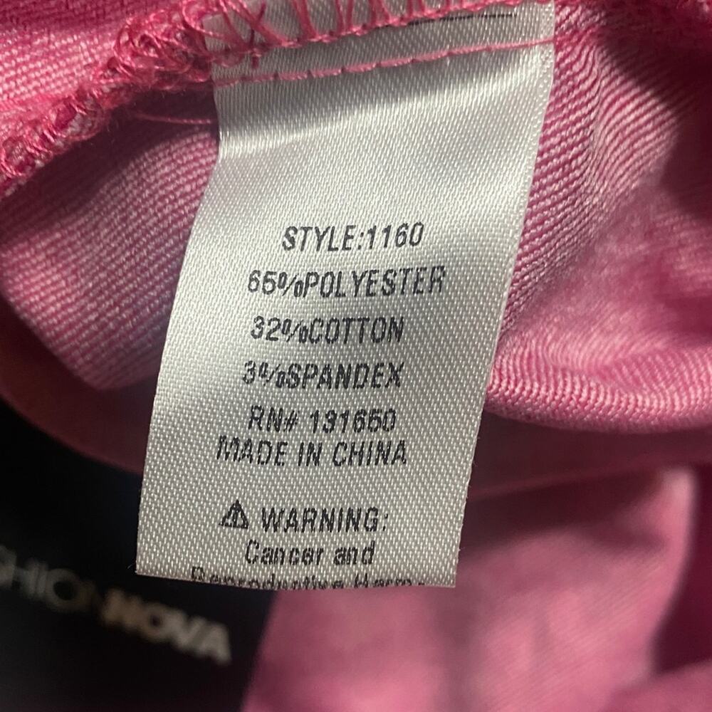 NWT Aviator Babe Neon Pink Jumpsuit Coveralls Button Pockets Rave Party Festival - Picture 10 of 11
